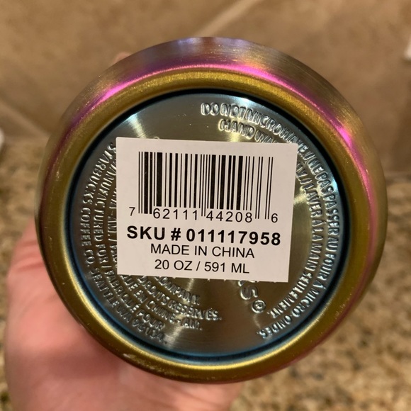 Starbucks 2020 Rare Gold Pink ombré tumbler - Picture 4 of 4